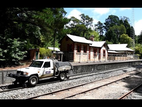 More Rail Action on 11th February 2023 in the Adelaide Hills with a HiRail, Freight & Grain Trains