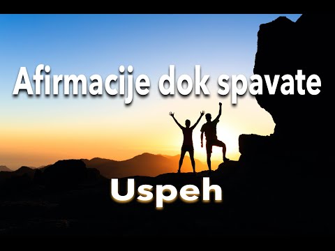Afirmacije dok spavate - lakše postignete uspeh
