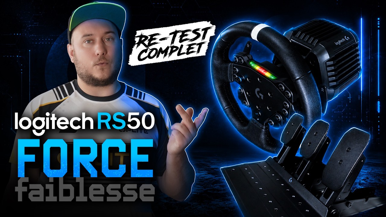 Logitech RS50 : le meilleur Direct Drive pour débuter ?