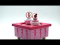 Miniature vidéo Boîte à Musique en bois : Ballerine Rose
