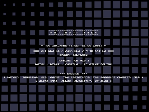 [Hetero / Razor 1911] - Entropy BBS Intro