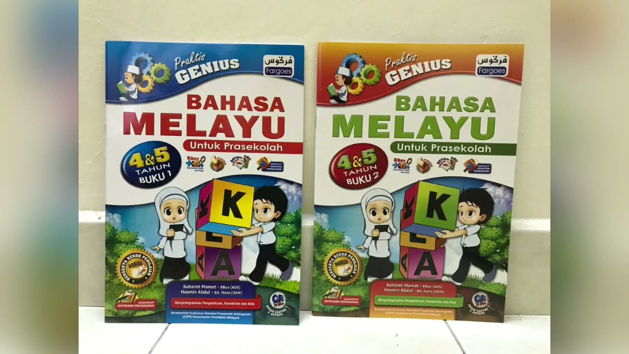 #3 Shopee Review | Buku Praktis Genius Untuk Prasekolah 4-5 Tahun / Malaysian Preschool Books