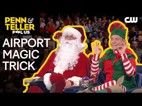Magician Performs Airport Magic Trick | Penn & Teller: Fool Us | The CW