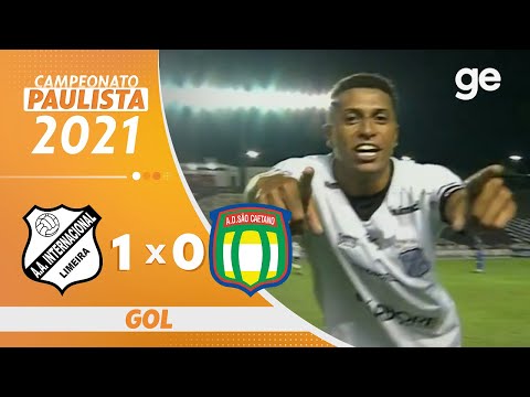 INTER DE LIMEIRA 1 X 0 SÃO CAETANO | GOLS | 10ª RODADA PAULISTA 2021 | ge.globo