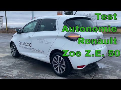 Test Autonomie Renault 2021  Zoe Z.E. 50 - Darex Auto