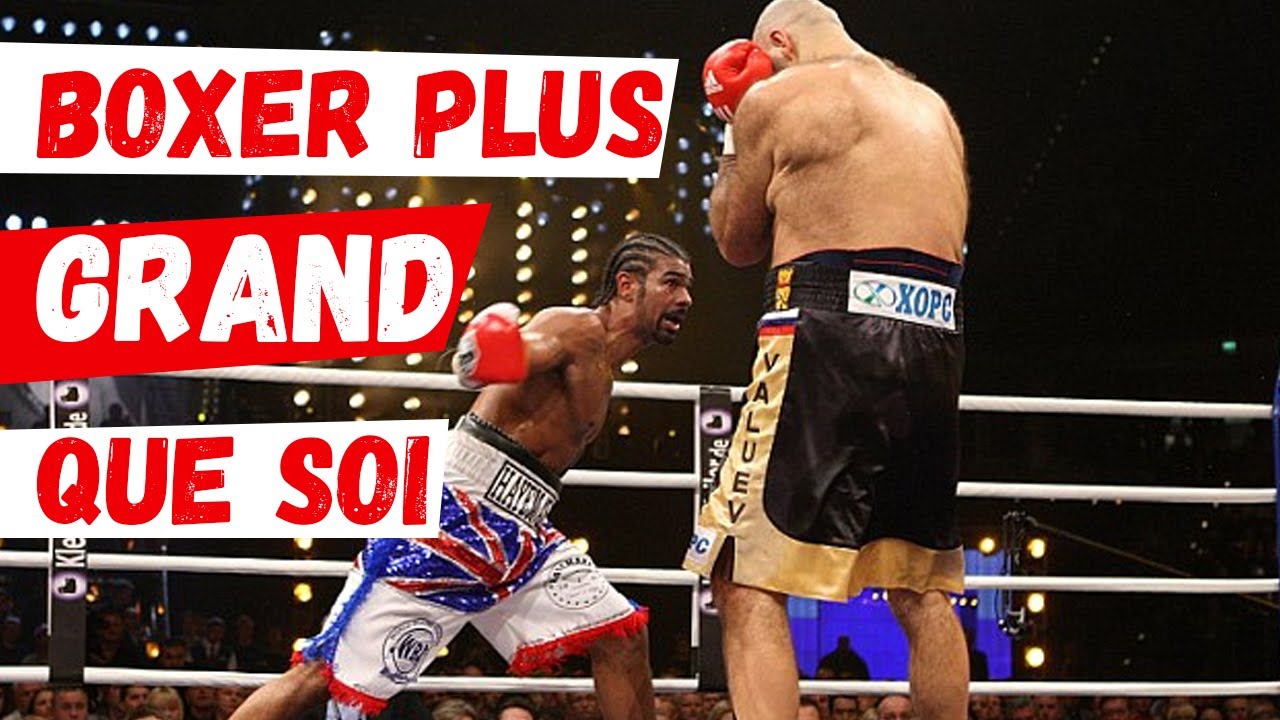 Comment BOXER plus grand que soi et CASSER la distance