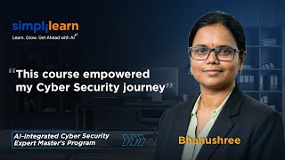 Simplilearn Reviews | Non-Tech to Cybersecurity: Bhanushree's Journey #GetCertifiedGetAhead