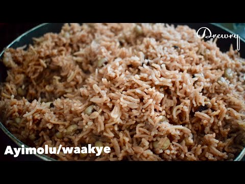 Ghanaian Waakye – Rice and Beans