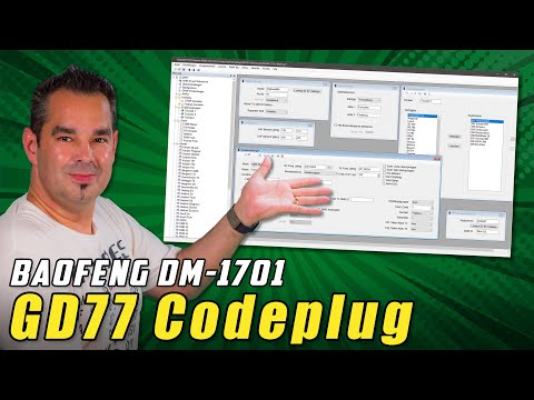 Baofeng DM-1701 📱 OpenGD77 Codeplug schnell & einfach programmieren