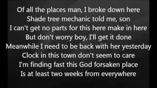 Eric Church - Where She Told Me To Go with Lyrics