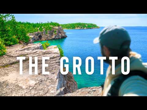 Inside Ontario's Incredible Grotto at Bruce Peninsula National Park!