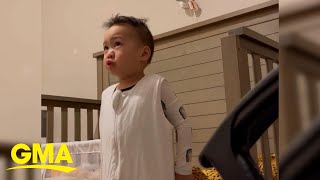 4-year-old has heart-to-heart with his mom about how to process his feelings l GMA