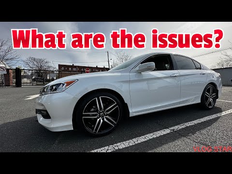 2013 - 2017 Honda accord common problems (3.5L v6)