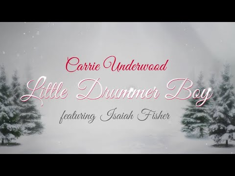 Carrie Underwood - Little Drummer Boy (Behind The Song) ft. Isaiah Fisher