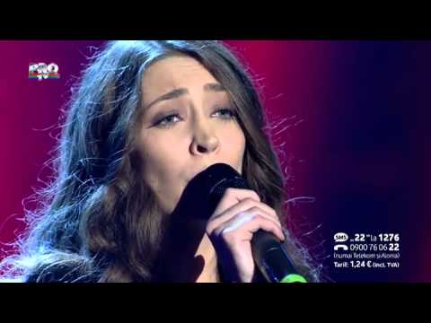 Ligia Hojda - Wrecking ball (London Grammar) - Vocea Romaniei 2014 - LIVE 2 - Editia 12