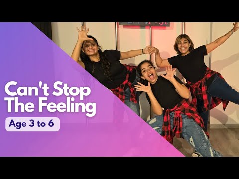 Can't Stop The Feeling • Easy Kids Choreography • Rhythmus HappyFeet