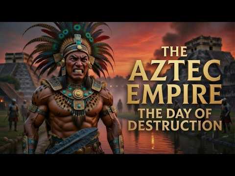 THE AZTEC EMPIRE FALLS 1521 | How 400 Spaniards Destroyed 200 Million People's Civilization