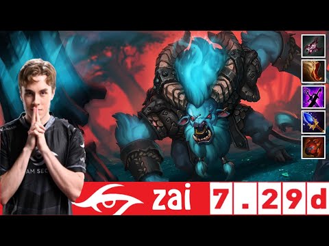 [DOTA 2] Team SECRET.zai the SPIRIT BREAKER [OFFLANE] [7.29D]