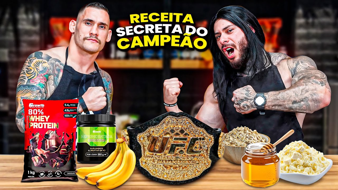 MAKE THIS CAKE and GET STRONG LIKE A UFC FIGHTER! Rodolfo Trator | Monster in the Kitchen #019