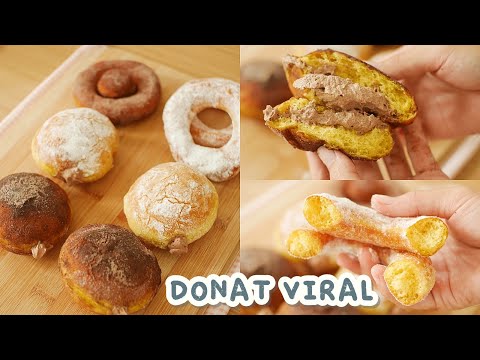 DONAT VIRAL Blok M!! Bikin Sendiri Pumpkin Donut Super Lembut, Wangi, Enak Banget!!