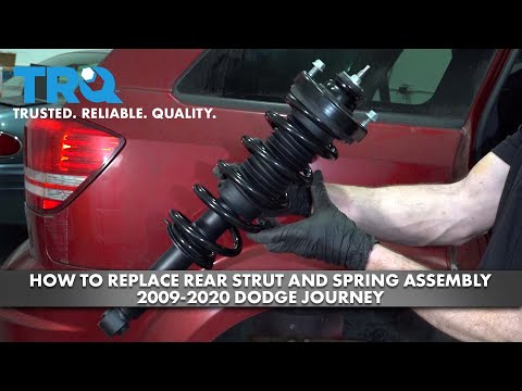 How to Replace Rear Strut and Spring Assembly 2009-2020 Dodge Journey
