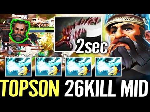 🔥 TOPSON Kunkka 26Kills Forgotten MID — Abyssal Blade + Satanic 100% NEW META Dota 2 Pro