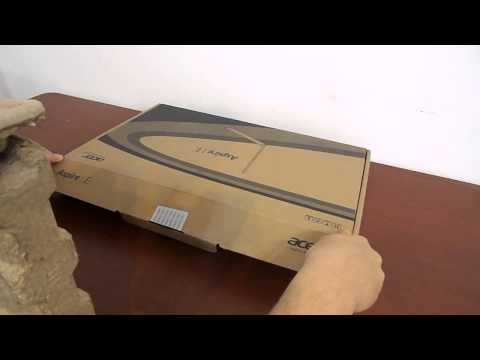Unboxing ACER e1 510 laptop buget redus
