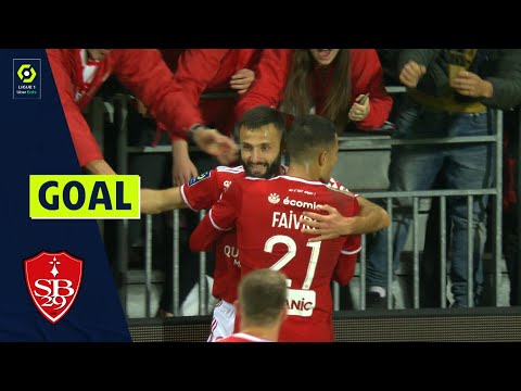 Goal Franck HONORAT (79' - SB29) STADE BRESTOIS 29 - AS MONACO (2-0) 21/22