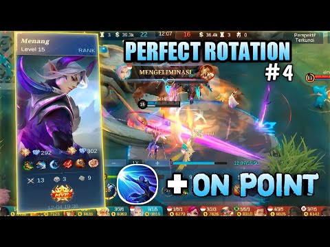GAMEPLAY LING #4 | SOLO RANK MYTIC IV - Macro & micro play Ling on point gameplay mobile legends