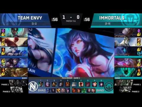 IMT vs NV Highlights Game 2 | NA LCS Summer 2017 | Immortals vs EnvyUs