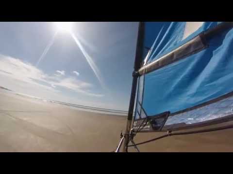 Awesome Blo Kart Action on 90 Mile Beach in NZ