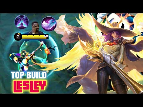 Best build LESLEY | GAMEPLAY TOP LESLEY | TUTORIAL ROTATION LESLEY