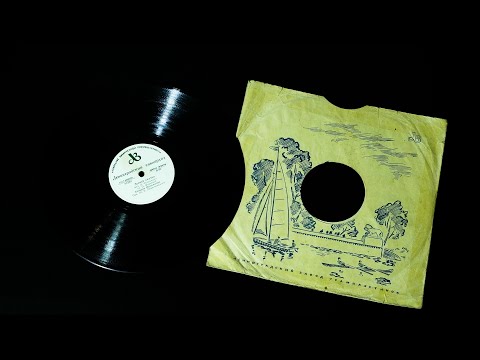 Грампластинка 78 об/мин. К. Шульженко - Лесная сказка/Два сольди. 1958