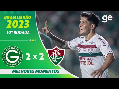 Gols e lances de Goiás x Fluminense