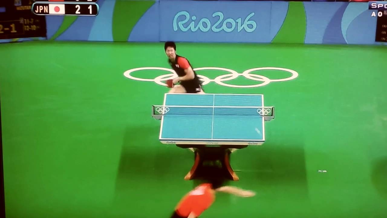 MA LONG MELHOR PONTO TÊNIS DE MESA OLIMPÍADAS RIO DE JANEIRO 2016