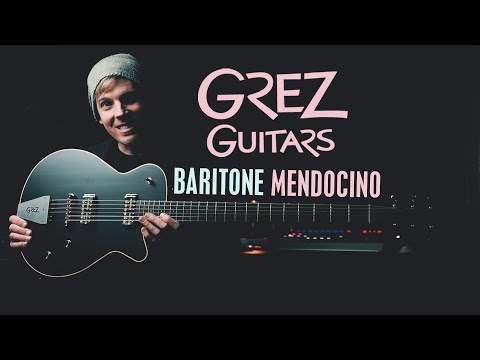 Demos in the Dark // Grez Guitars Baritone Mendocino // Electric Guitar Demo
