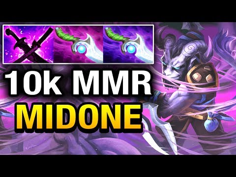 MidOne 10k mmr Rape in International Rank [Riki] ROaming Dota 2