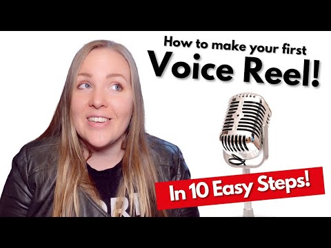 How to Make a Voice Over Reel For Beginners!