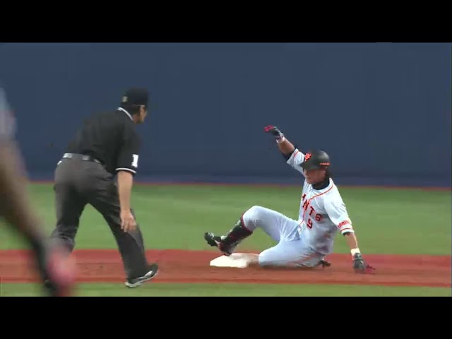 5回表 バファローズ・ディクソン無念…前夜 決勝HRのジャイアンツ亀井に先制タイムリーを許す!! 2014/6/1 Bs-G