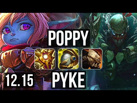 POPPY & Ez vs PYKE & Samira (SUP) | Rank 1 Poppy, 3/3/17, Rank 21 | TR Challenger | 12.15