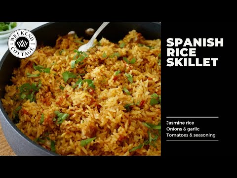 SPANISH RICE SKILLET | Quick & Easy!