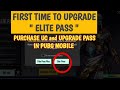 Purchase UC and UPGRADE PASS | First time to upgrade elite pass in PUBG Mobile