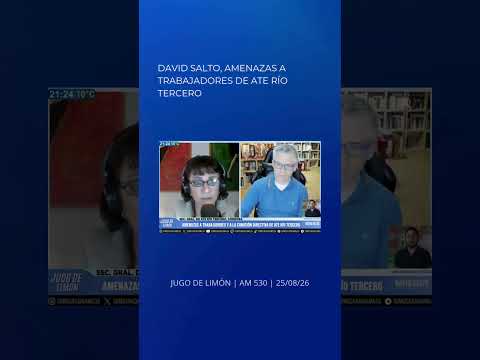 DAVID SALTO, AMENAZAS A TRABAJADORES DE ATE RÍO TERCERO