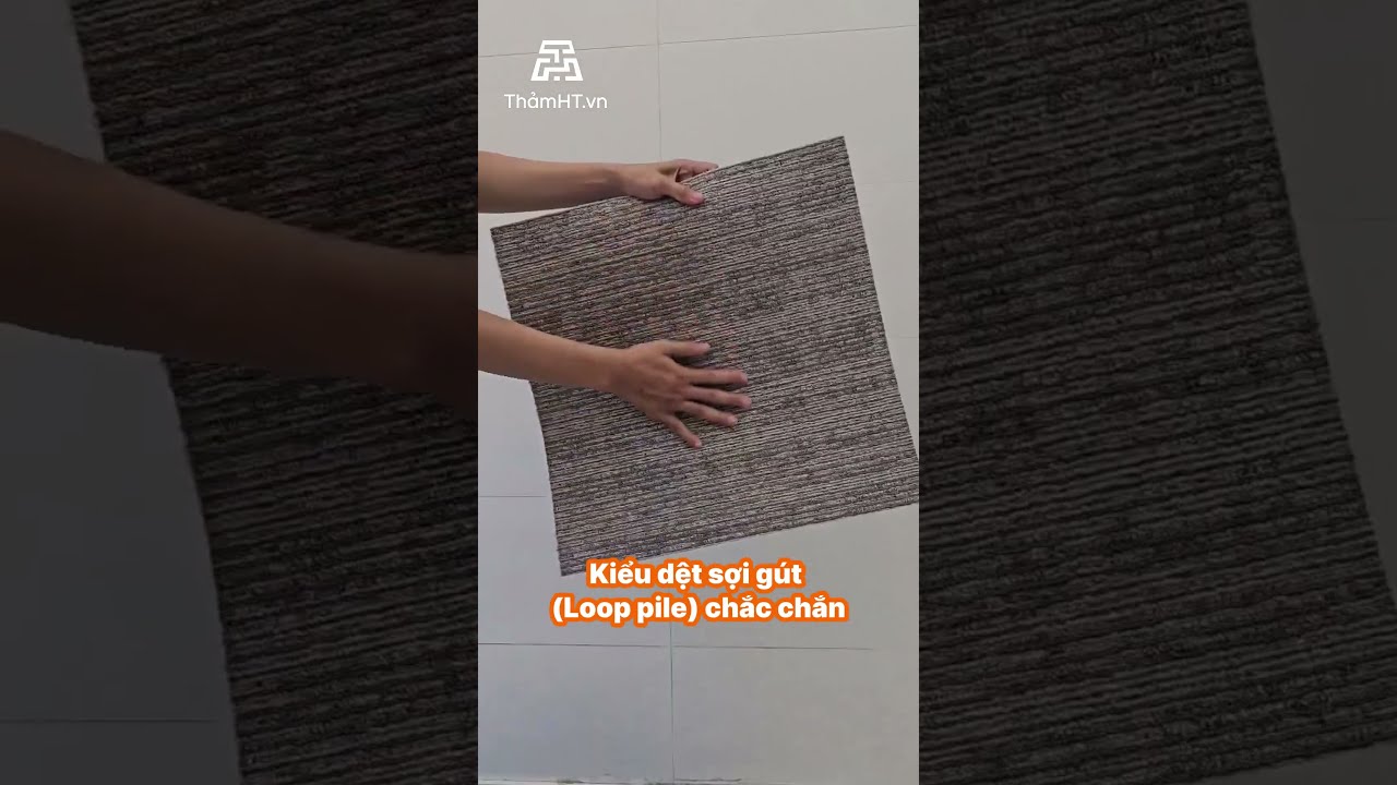 Thảm Trải Văn Phòng Chống Cháy Thảm Tấm 50x50cm Trải Phòng Họp mã STAR