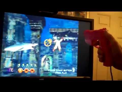 The Ocean Hunter (Arcade) with Aimtrak lightgun on Supermodel