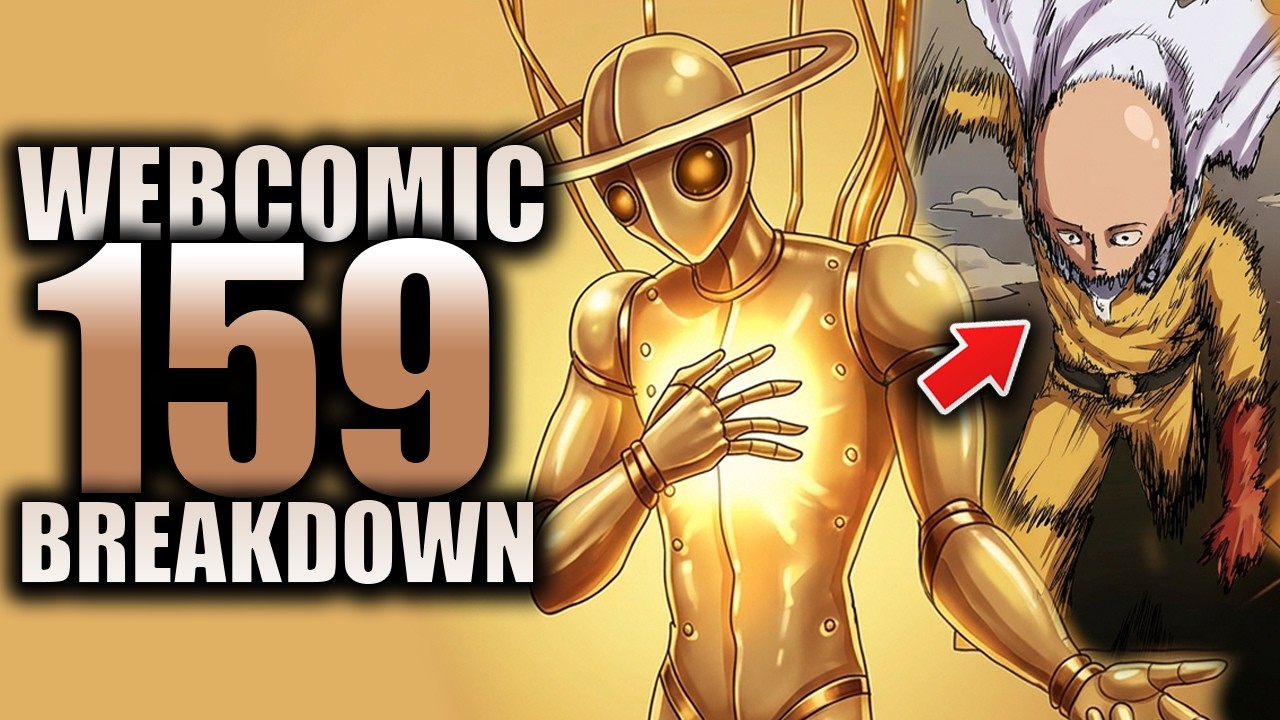 FINAL BOSS REVEALED + SAITAMA NEW HERO RANKING / One Punch Man Webcomic Chapter 159