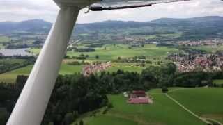 preview picture of video 'Landung Kempten - Durach (flugbereit)'