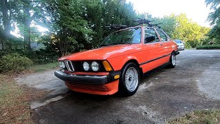 My Restored 1982 BMW E21 320i Driver, the Red Baron
