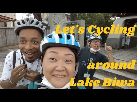 【Vlog -1】Let's Cycling around Lake Biwa, Shiga Japan