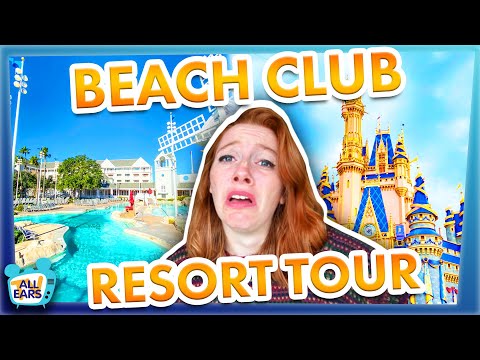 The Closest You Can Get to Sleeping in EPCOT : Beach Club Tour